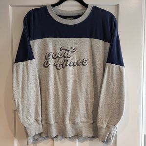 Oversized Crew Neck Sweatshirt